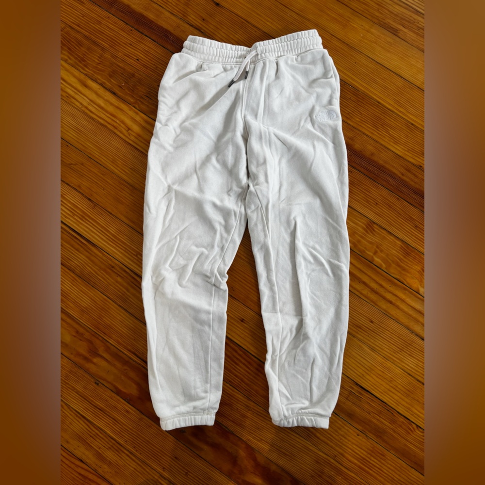The North Face Off-White Fleece Pants